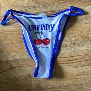 Cherry Print Bikini Bottoms